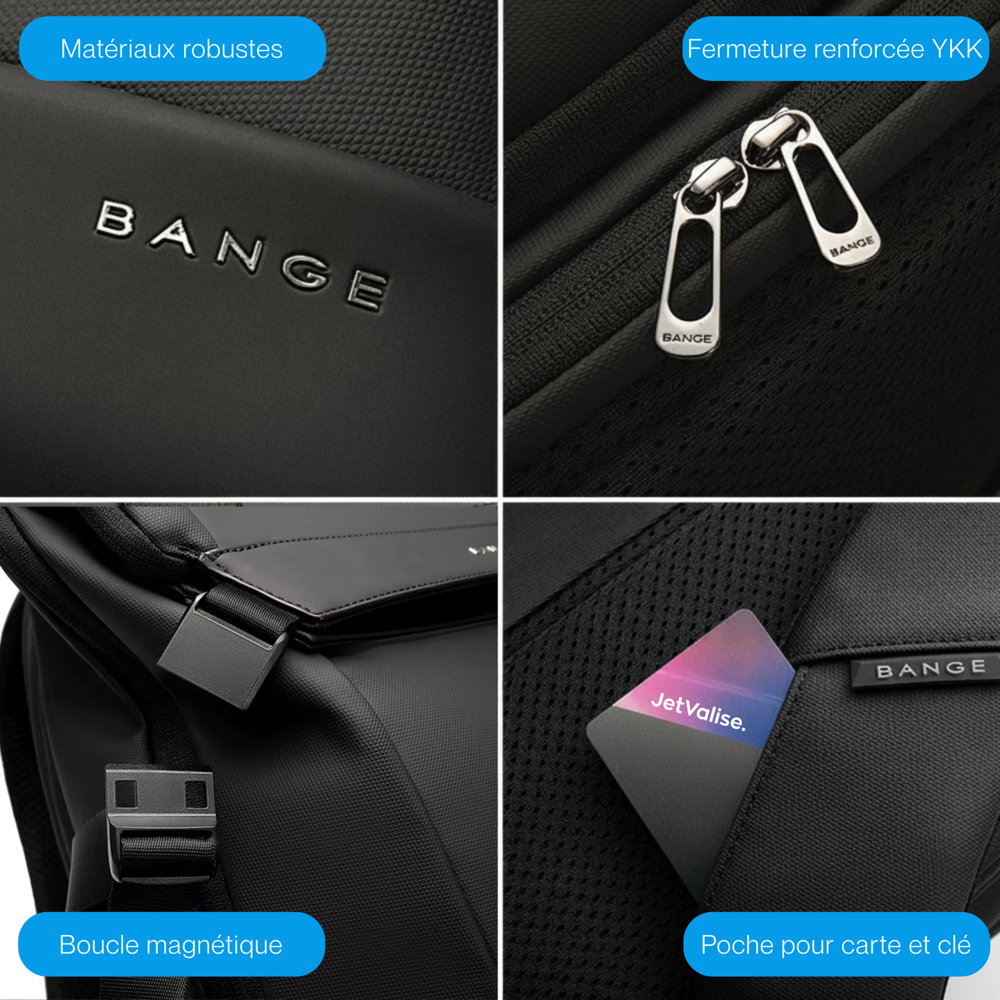 Sac à dos en situation de voyage avec accessoires visibles