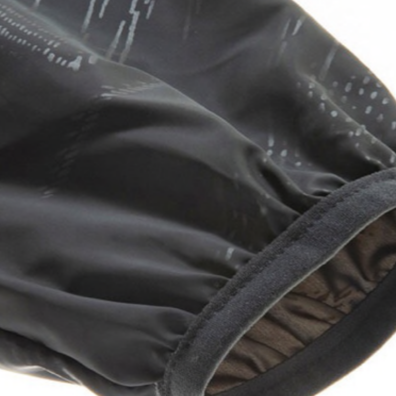 Vue rapprochée du tissu imperméable et coupe-vent