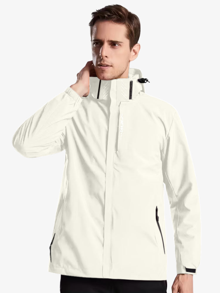 Veste légère avec design sportif et protection contre intempéries