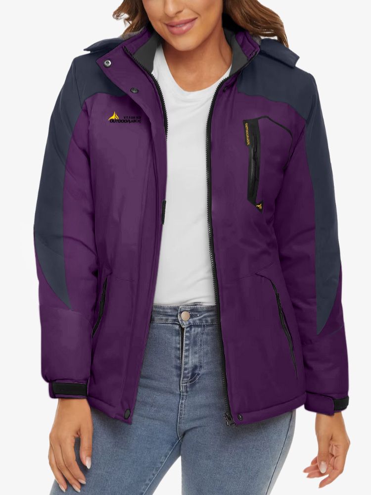 Veste de ski respirante pour régulation thermique optimale