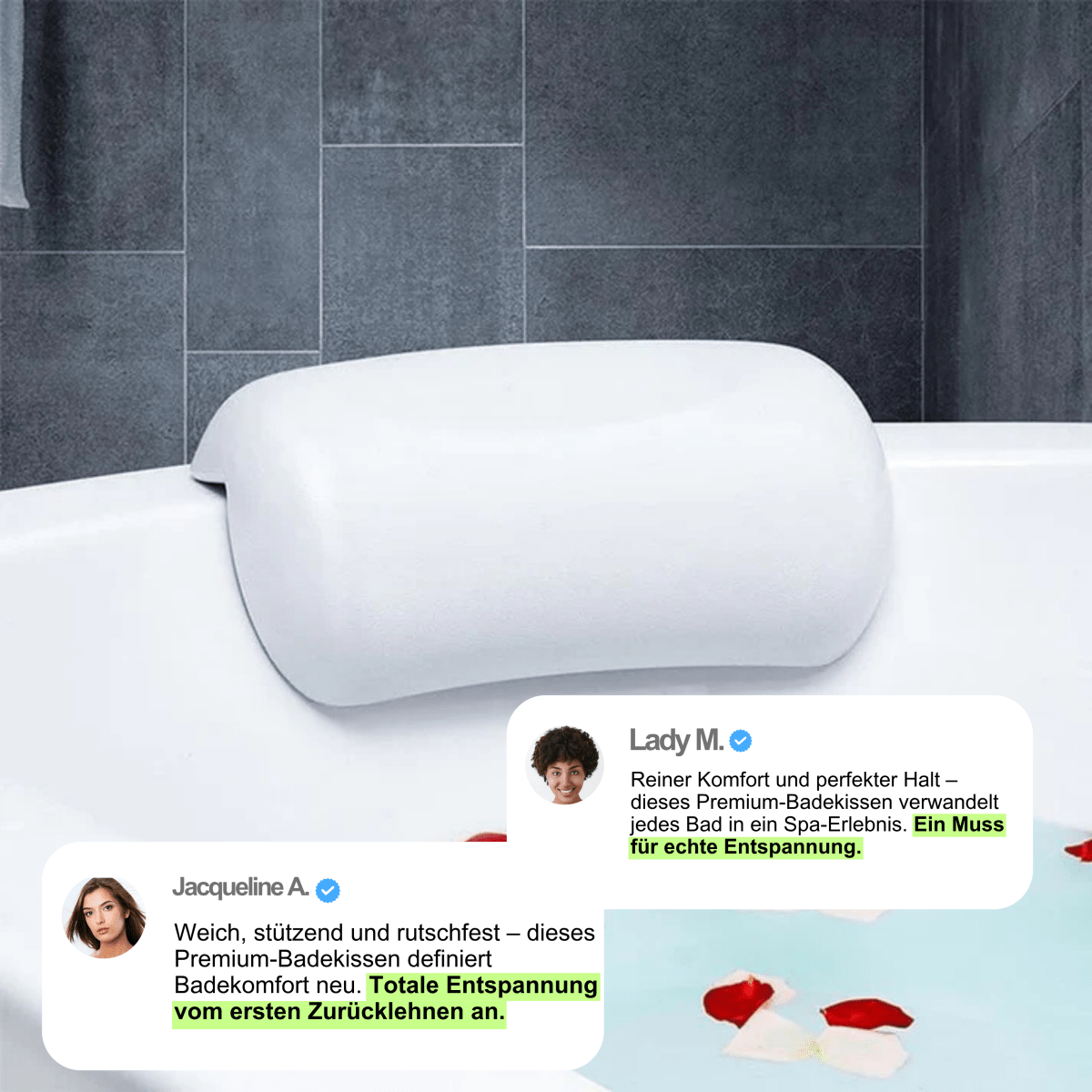 Détail des ventouses du coussin pour une fixation sécurisée
