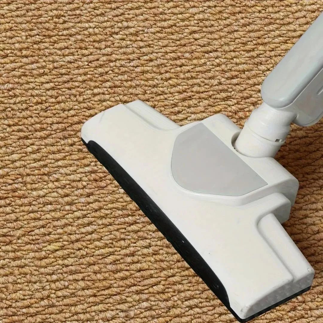 Détail du bord du tapis résistant aux taches
