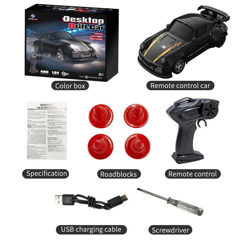 Voiture télécommandée prête pour une course