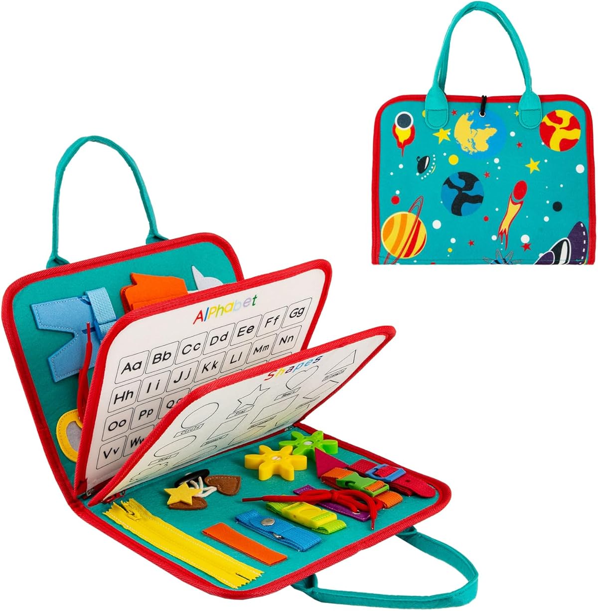 Gros plan sur les fermetures éclair et boutons du livre