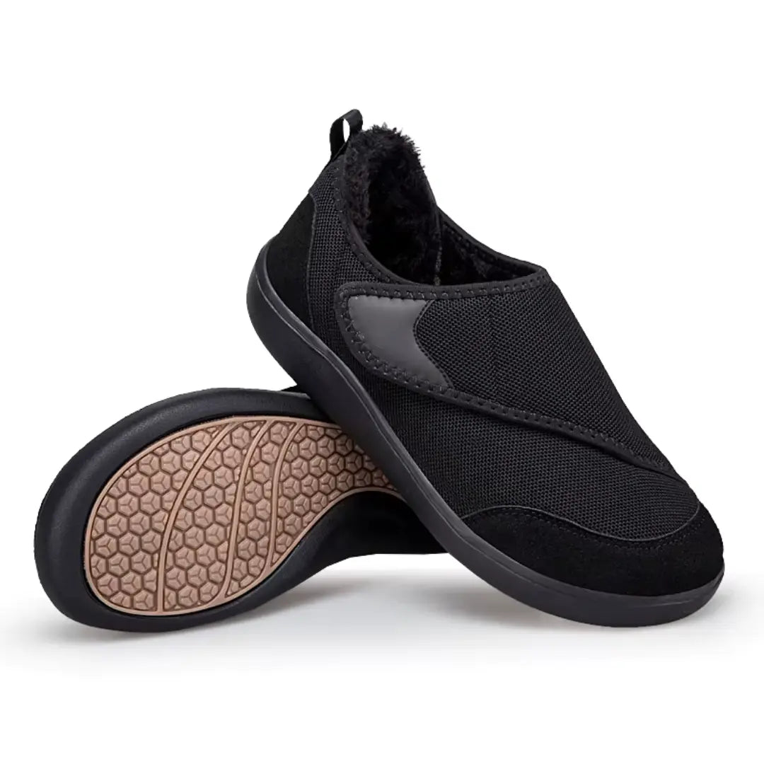 Mocassins avec doublure chaude, idéaux pour pieds sensibles