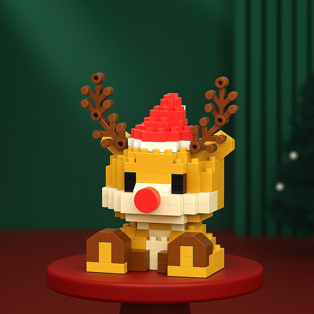 Boîte de rangement réutilisable pour les jouets de construction