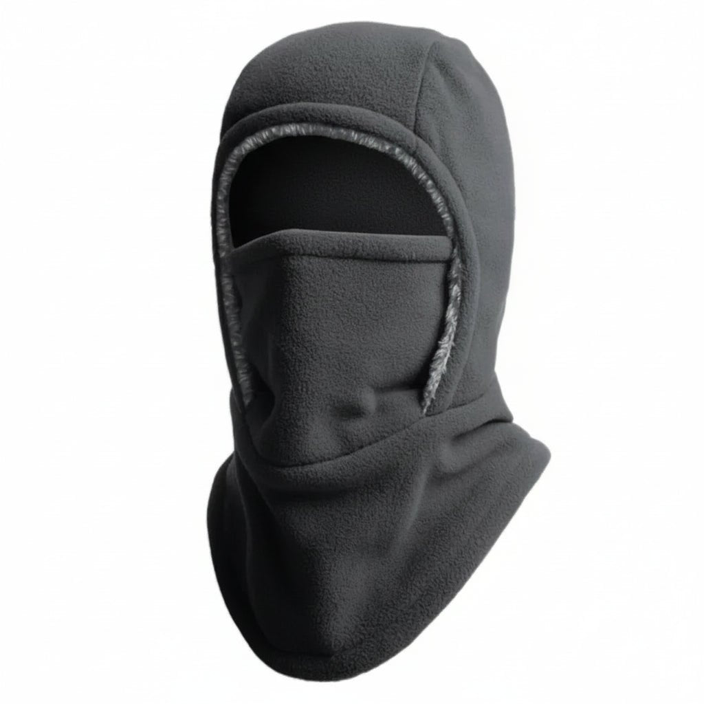 Cagoule thermique illustrée avec ses dimensions