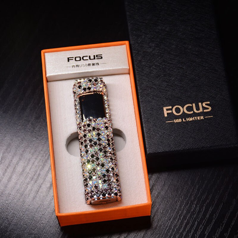 Briquet sur fond neutre, aspect glamour