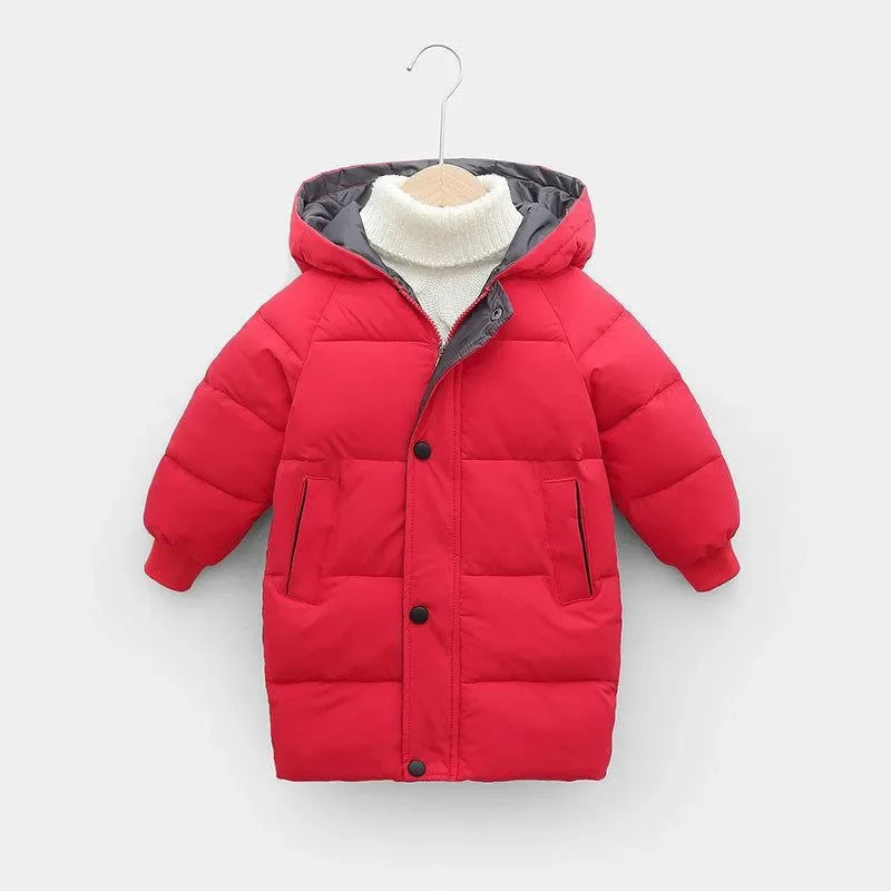 Gros plan sur la fermeture éclair d'une veste enfant