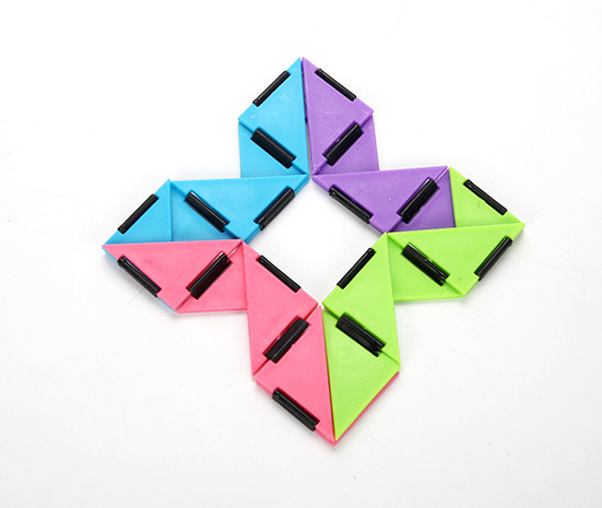 Pièces de puzzle en plastique durable, sûres pour les enfants