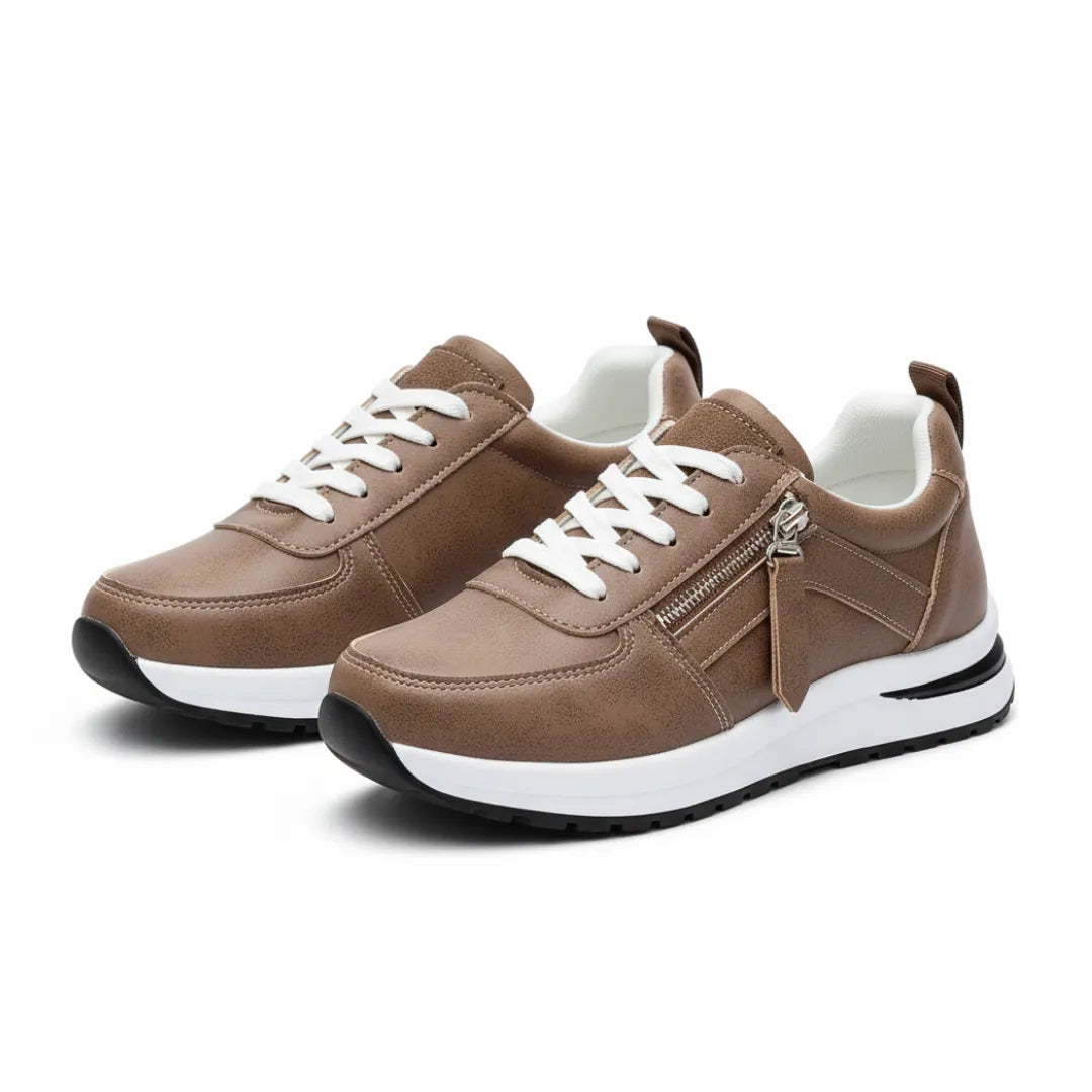 Baskets blanches pour femmes, esthétique polyvalente