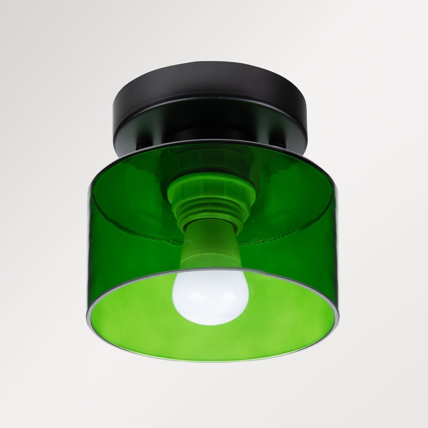 Lampe rétro avec lumière douce, idéale pour couloirs