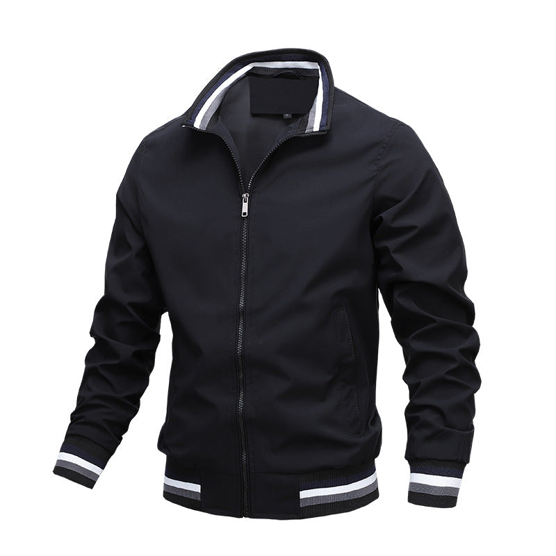 Veste d'été homme avec boutons, tissu respirant