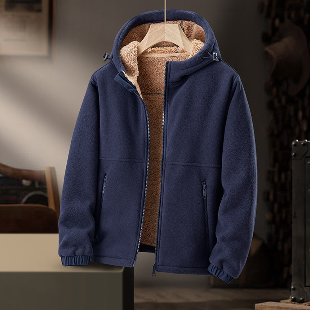 Poches zippées sécurisées sur la veste