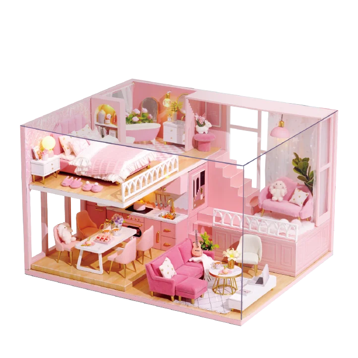 Plan de montage pour la maison de poupée en bois