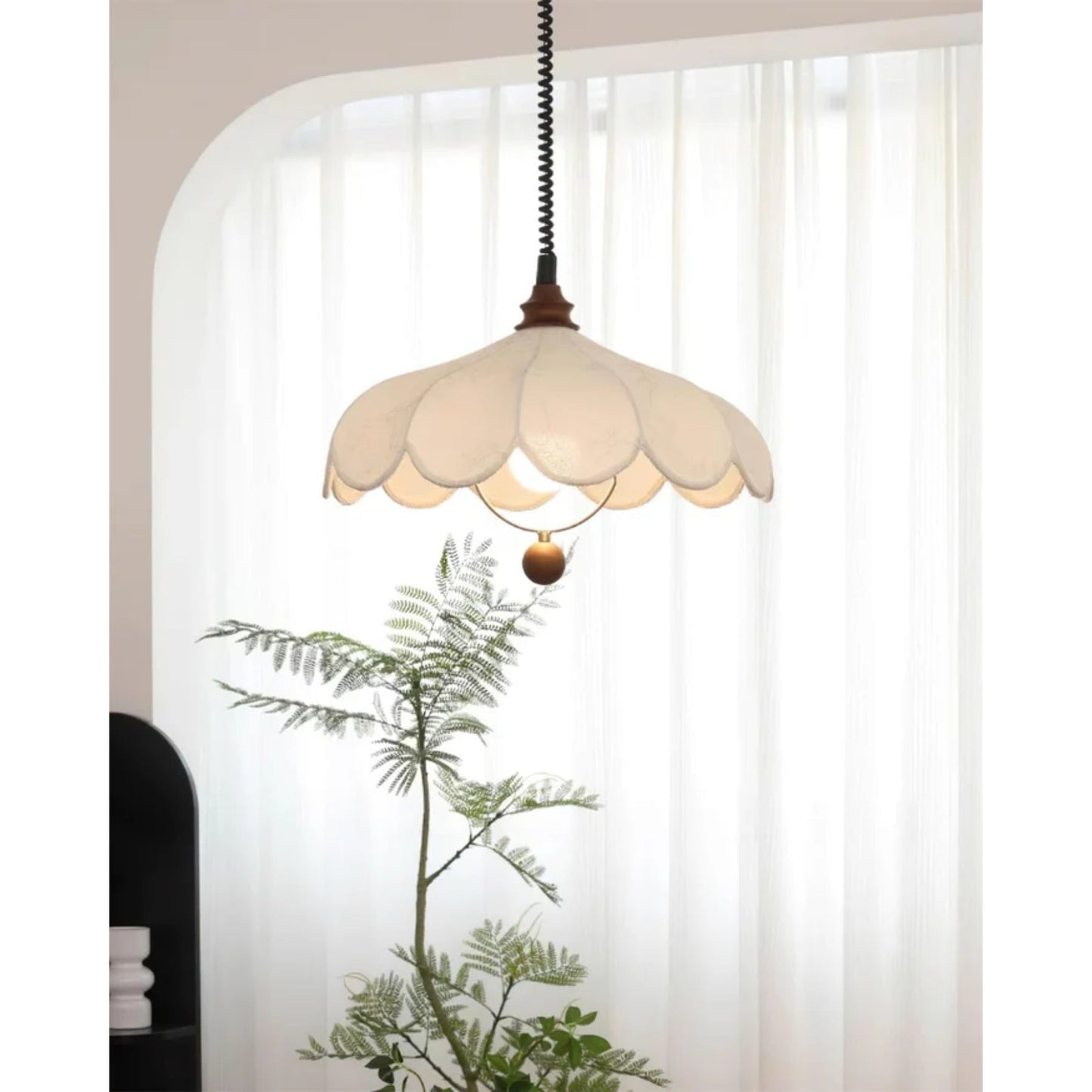 Détail du mécanisme d'ajustement de hauteur de la suspension