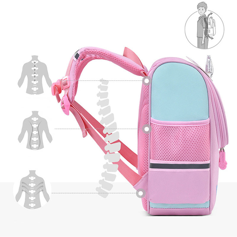 Cartable licorne arc-en-ciel pour enfant
