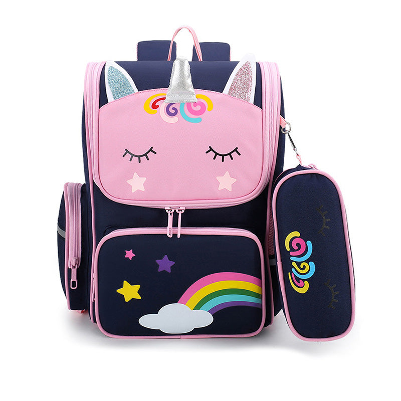 Sac à dos licorne primaire avec trousse