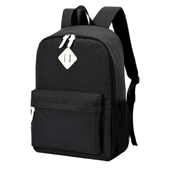 Sac à dos collégien tendance en toile