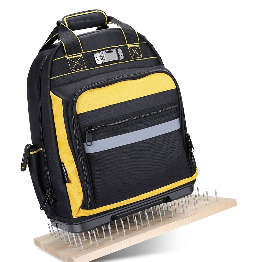 Sac à dos outils avec un fond rigide