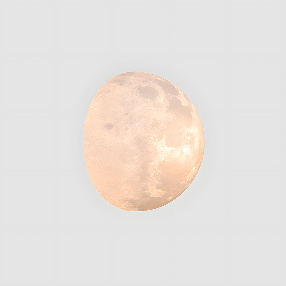 Effet lumineux apaisant sur un mur blanc
