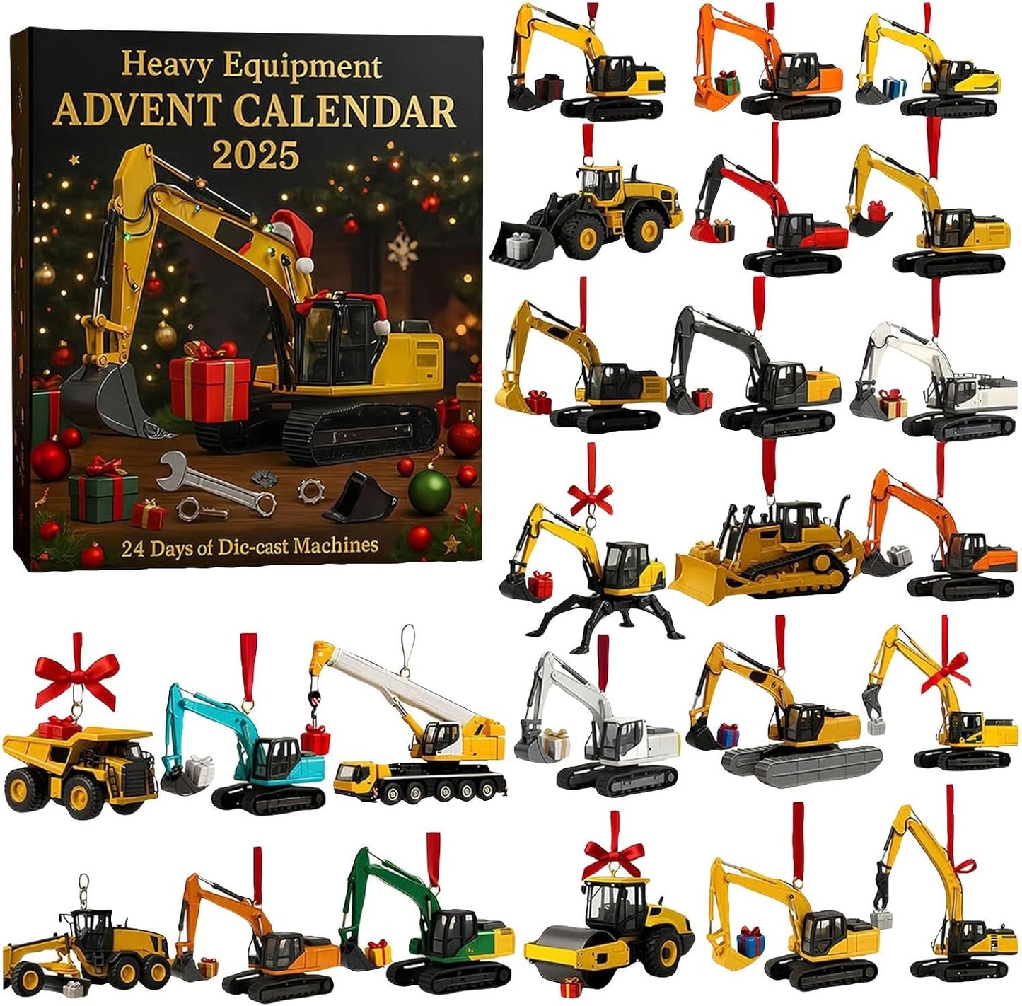 Ensemble de camions et engins de construction pour enfants