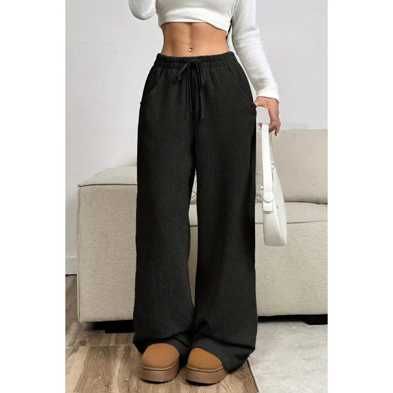 Pantalon décontracté en velours côtelé, vue arrière