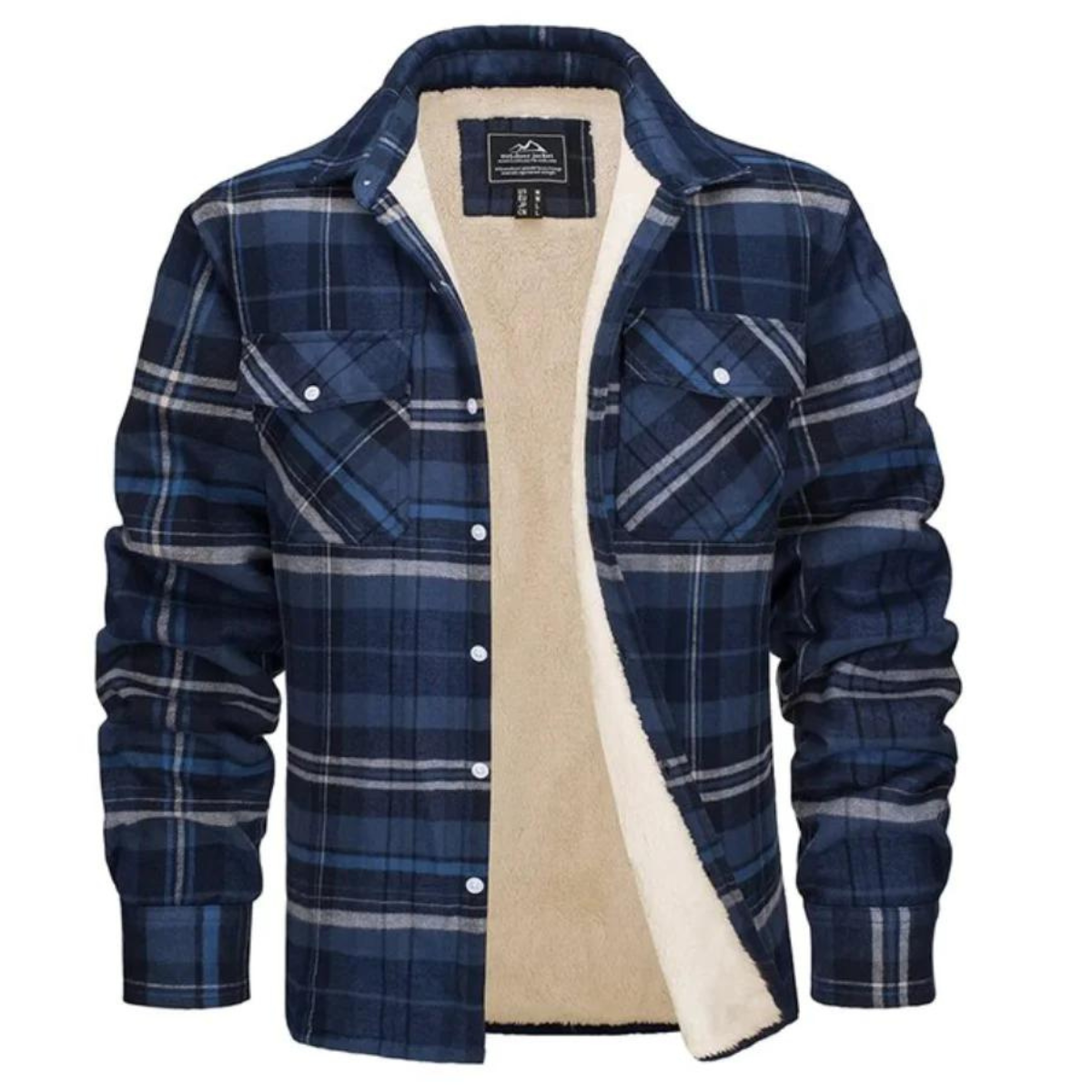 Manteau d'hiver avec poches latérales pratiques