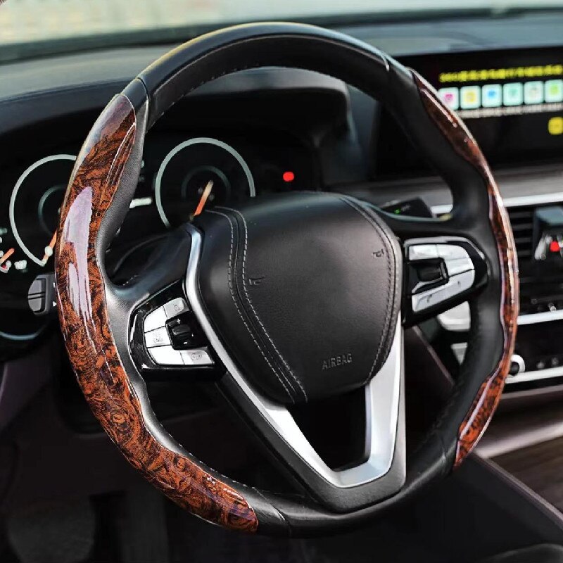 Installation facile de la housse sur un volant