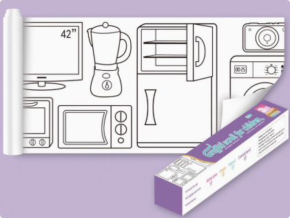 Page à colorier géante avec dessins variés pour enfants