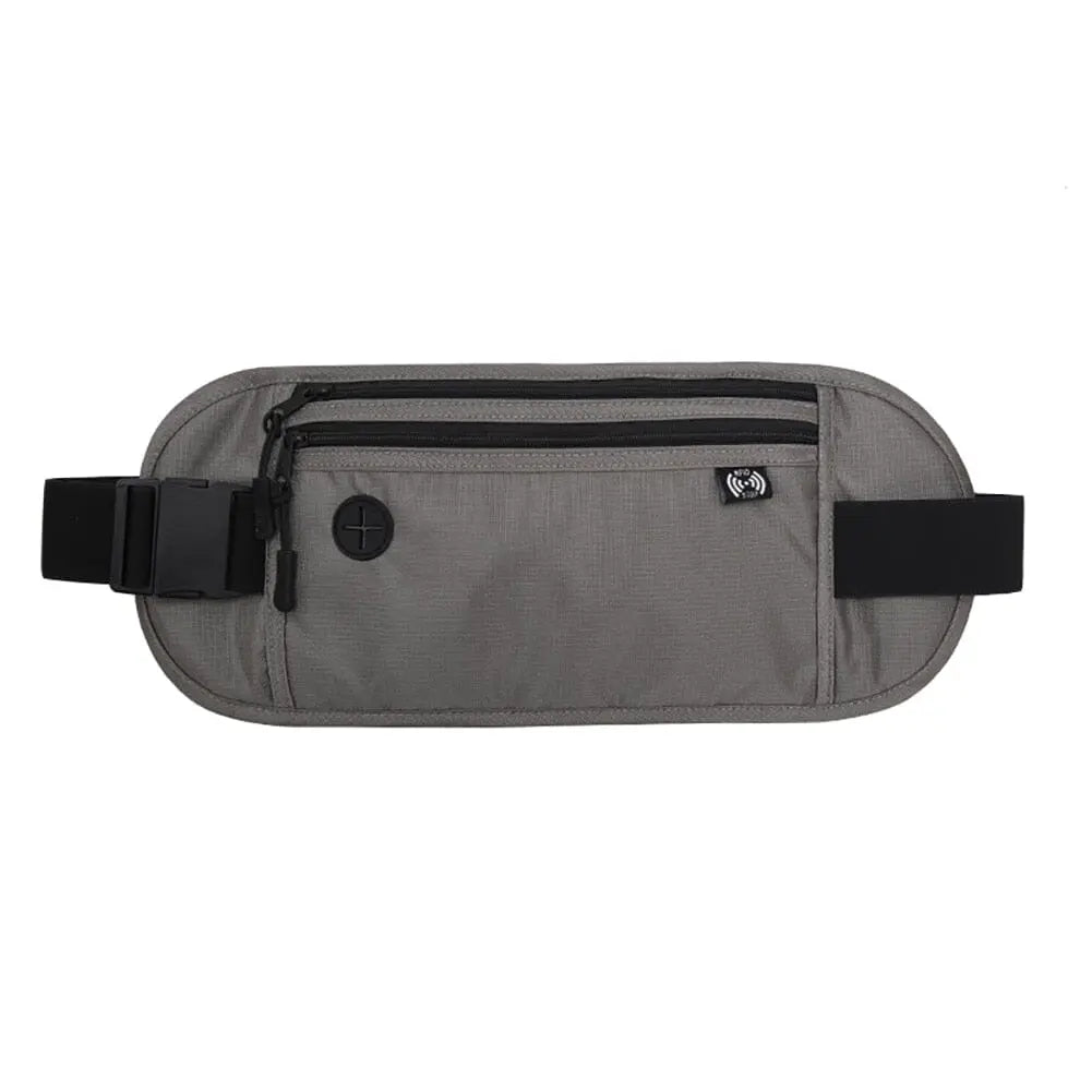 Vue rapprochée de la ceinture avec compartiments ouverts