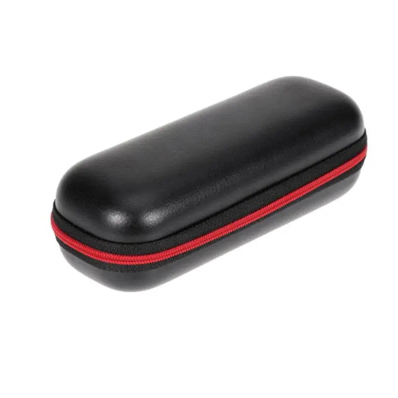 Étui de voyage noir pour montre avec fermeture éclair