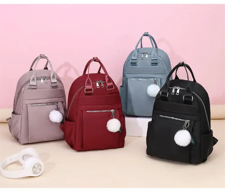 Sac à dos avec poche antivol discrète à l'arrière
