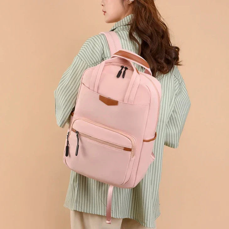 Sac à dos en polyester imperméable, couleur tendance