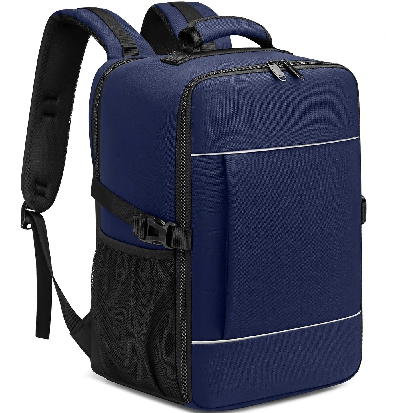 Sac bleu avec compartiment pour ordinateur portable de 15,6 pouces