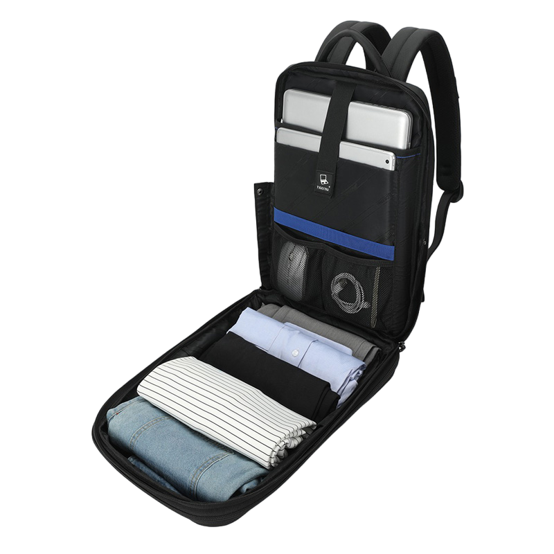 Sac à dos anti-vol et anti-choc extensible