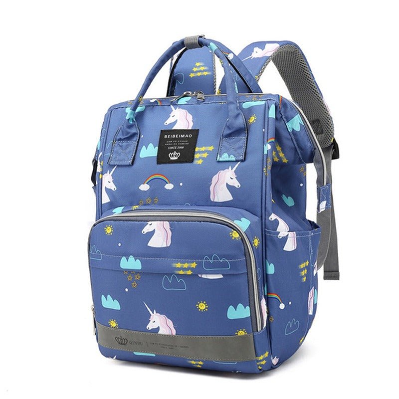 Sac à langer grande capacité imperméable coloré