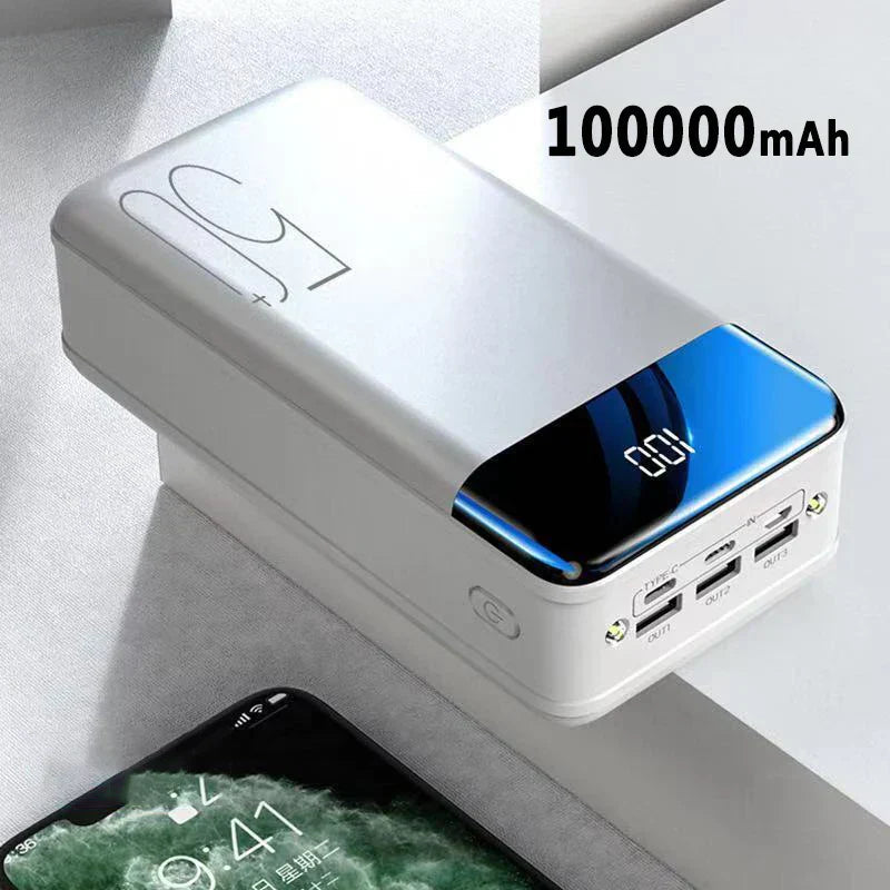 Gros plan sur les ports de charge de la batterie
