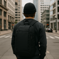 Sac à dos en usage lors d'une randonnée en montagne