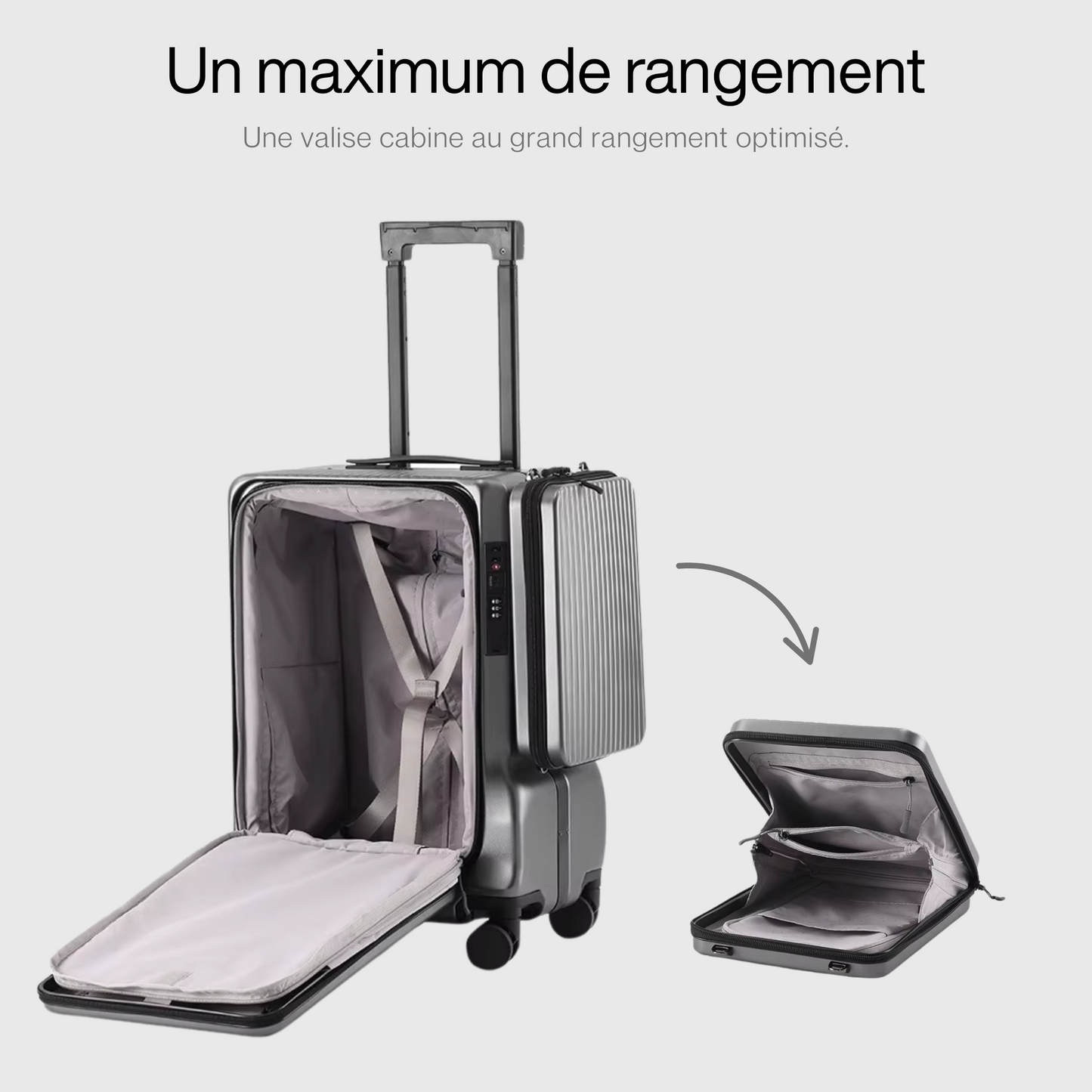 Roues robustes en plastique dur pour une mobilité facile