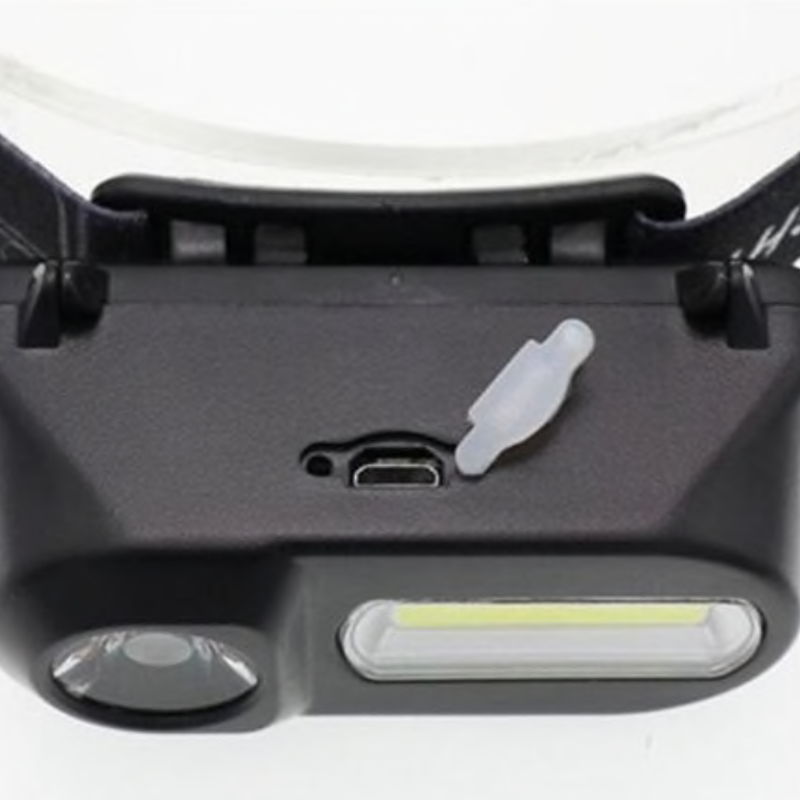 Lampe frontale avec bande élastique ajustable