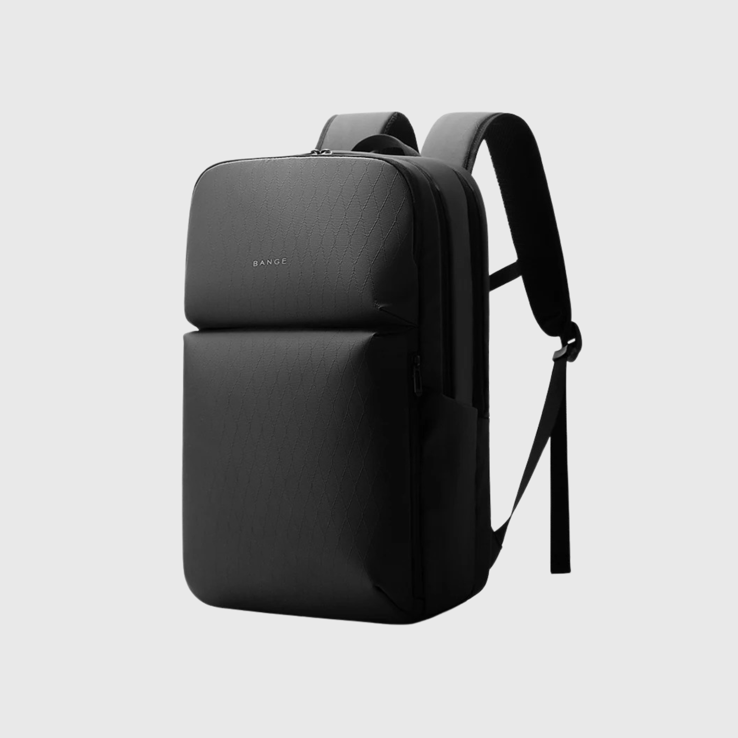 Sac à dos imperméable noir avec compartiment pour ordinateur