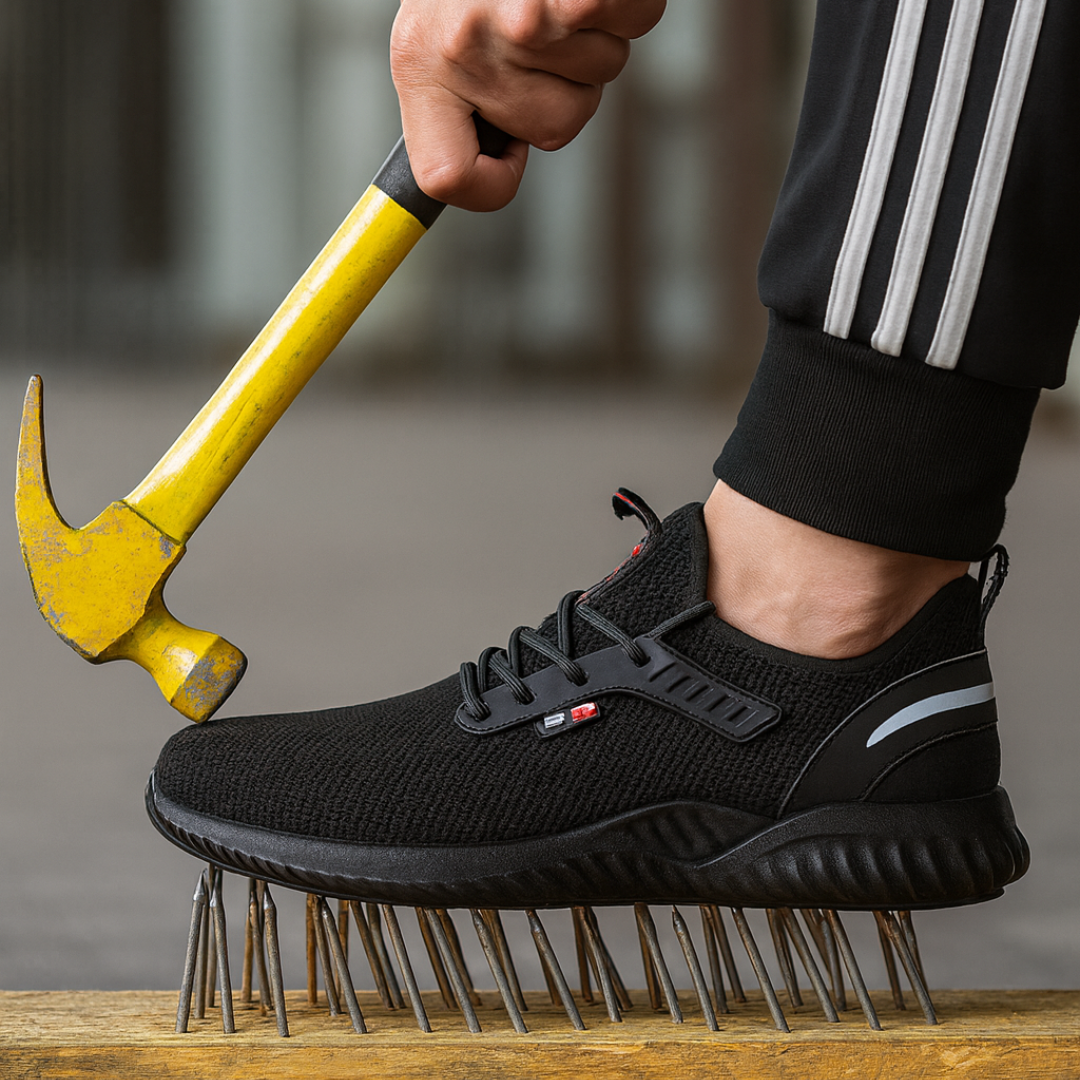 Semelle en Kevlar anti-perforation montrée en gros plan