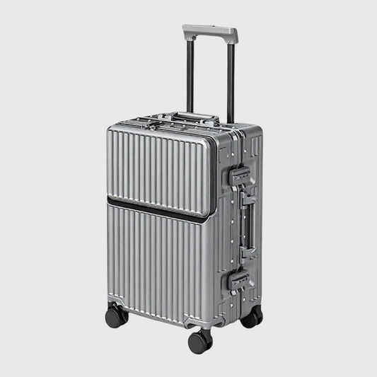 Vue d'ensemble de la valise en composite six couches