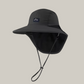Vue arrière du chapeau avec bouton-pression pour ajustement