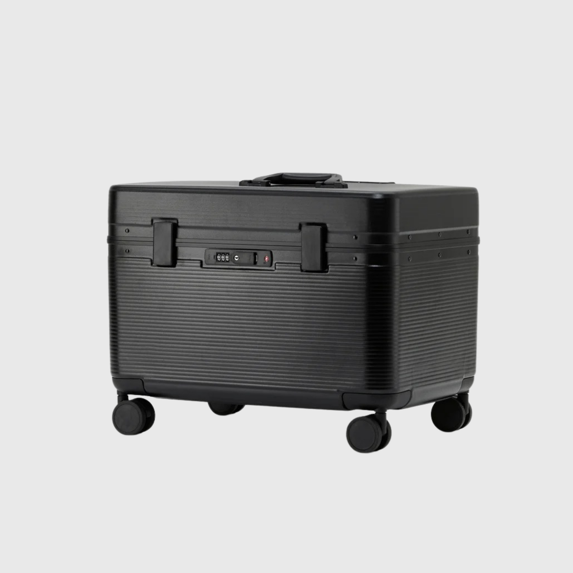 Poignée télescopique ajustable sur une valise de voyage