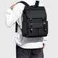 Sac à dos imperméable gris avec poches multiples