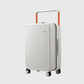 Valise cabine montrant le matériau extérieur en composite