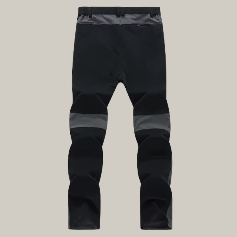 Pantalon de trekking homme en tissu stretch résistant