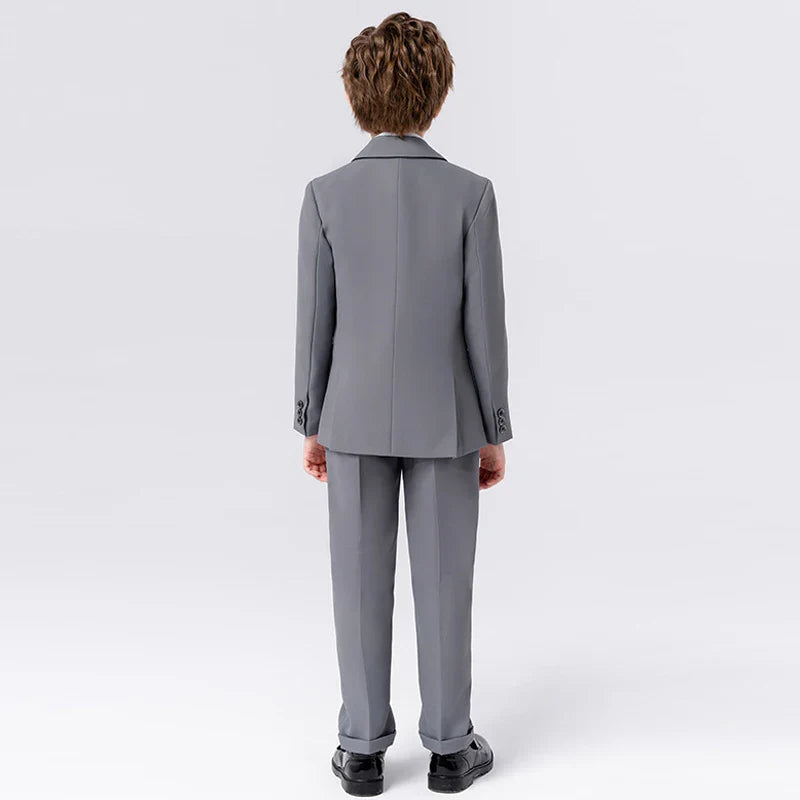 Détail du tissu du blazer, montrant sa texture douce